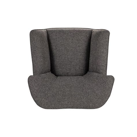 Poltrona Rosen Milligan Tela Gris-3