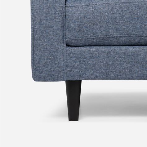 Sofá Rosen Seaforth 3 Cuerpos Tela Denim-6