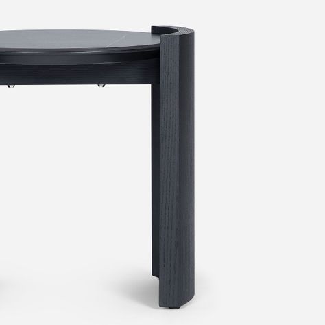 Mesa Lateral Rosen Kanus 50 x 44 cm Negro-4