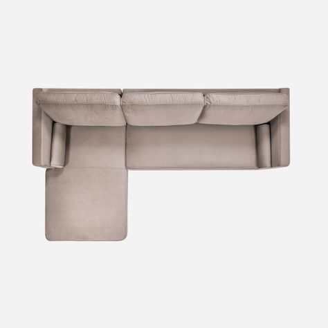 Sofá Seccional Rosen Harbord II Izquierdo Tela Beige-2