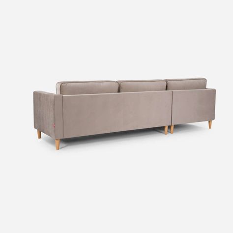 Sofá Seccional Rosen Harbord II Izquierdo Tela Beige-3