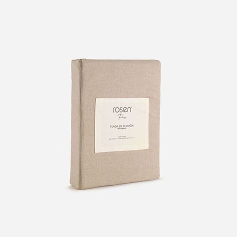 Funda Plumón Rosen Algodón Pure New Lanin 1,5 Plazas Arena-4