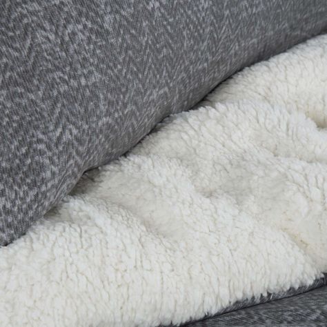 Plumón Alaska Sherpa Liso Gris King-3