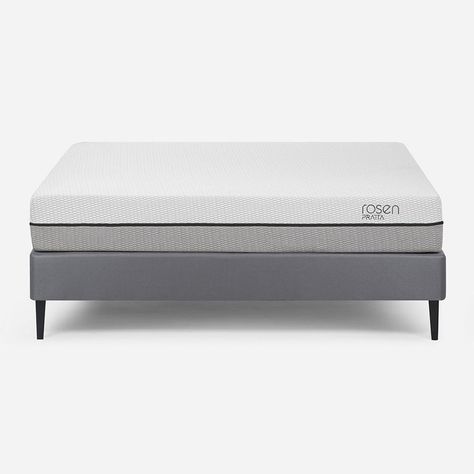 Cama Europea Pratta 2 Plazas Pata Acero 150 x 200 cm-1