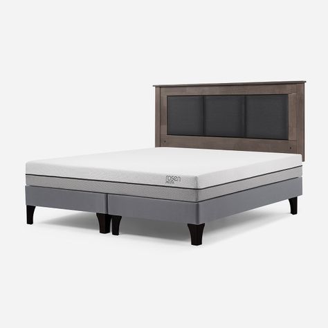 Cama Europea Pratta King BD Pata Madera + Respaldo Rachel-1