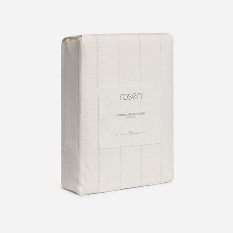 Funda Plumón Algodón Pure Biaggio Beige 2 Plazas-4