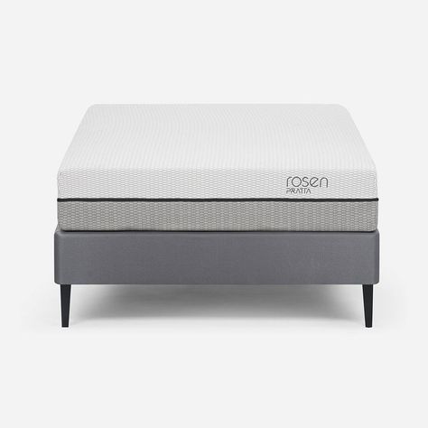 Cama Europea Pratta 1,5 Plazas Pata Acero 105 x 200 cm-1