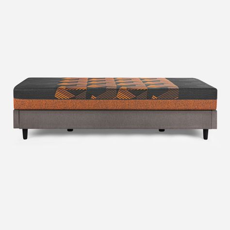Cama Europea New Swag 2 Plaza 150 X 200 cm To Go-6