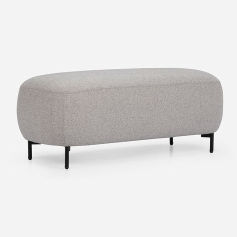 Pouf Rosen Grand Large Tela Ceniza-0
