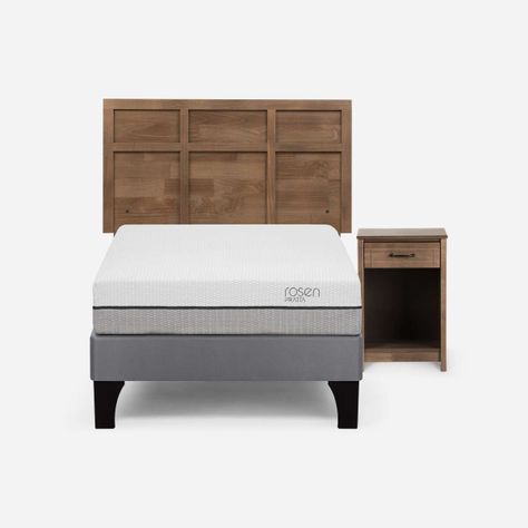 Cama Pratta 1 Plaza Pata Madera + Muebles Robin Tostado-0