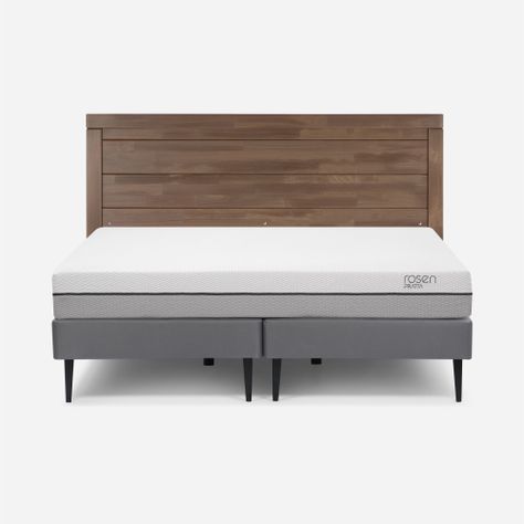 Cama Europea Pratta King Pata Acero + Respaldo Sicilia-0