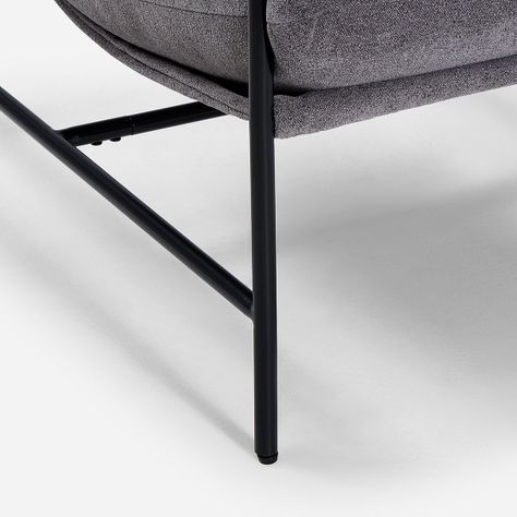 Poltrona Rosen Ellon Tela Taupe-4