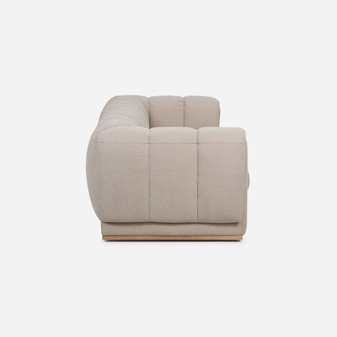 Sofá Rosen Yorks 3,5 Cuerpos Tela Taupe-2