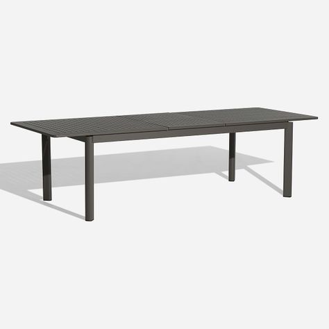 Mesa de Comedor de Terraza Tallows 8 Personas Gris-1