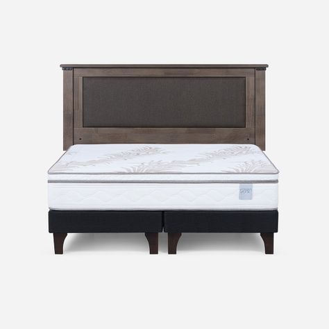 Cama Europea Neo Plus King 180x200 cm + Respaldo New Ray-0