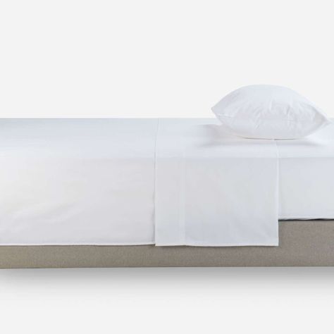 Sábana Rosen 144 Hilos Lisa Blanca 1 Plaza-0