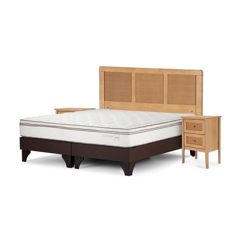 Cama Europea Classique+ King Con Muebles Charles-1