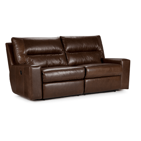 Sofá Reclinable Tolstoi 3 Cuerpos Cuero Scotland Chocolate-0