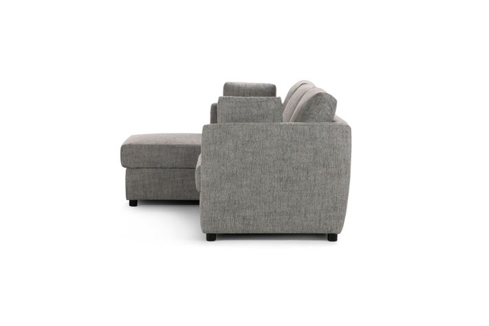 Sofá Seccional Cama Rosen Izquierdo Noah Tela Gris-7