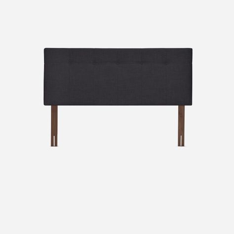 Cama Europea Classique+ 2 Plazas+Respaldo New Bennet Grafito-1