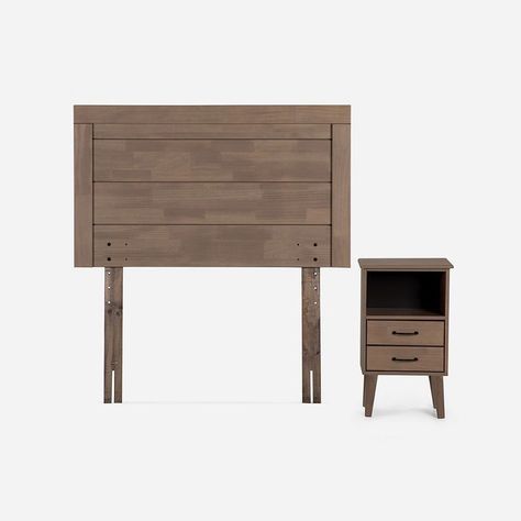 Cama Classique+ 1,5 Plazas 105 x 200 cm Con Muebles Sicilia-1