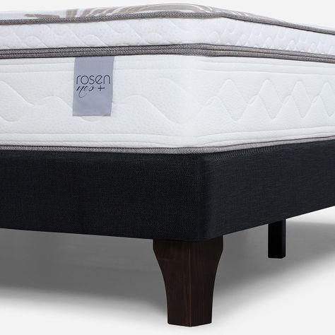 Cama Europea Neo Plus King 180x200 cm + Almohadas Esencial-2