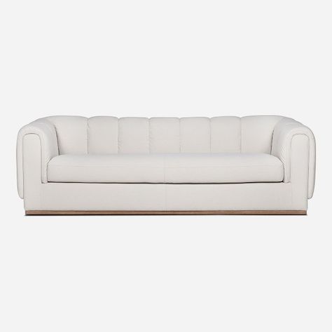 Sofá Rosen Yorks 3,5 Cuerpos Tela Blanco-1