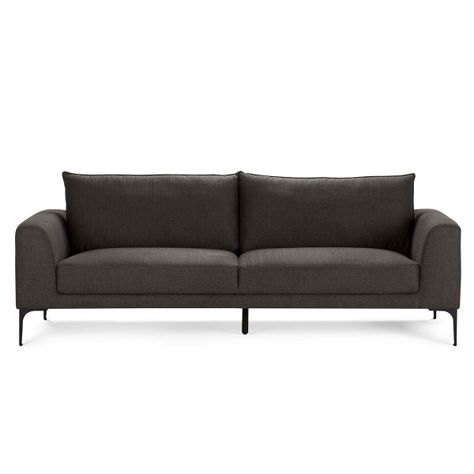 Sofá Rosen Barnes 3 Cuerpos Tela Charcoal-0