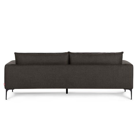 Sofá Rosen Barnes 3 Cuerpos Tela Charcoal-3