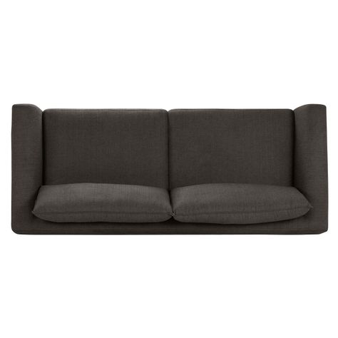 Sofá Rosen Barnes 3 Cuerpos Tela Charcoal-4