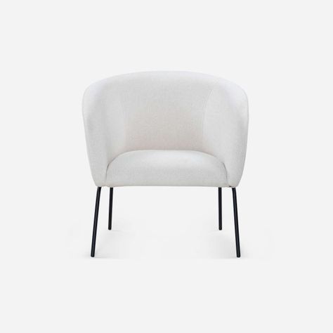 Poltrona Rosen Fulton Tela Blanco-1