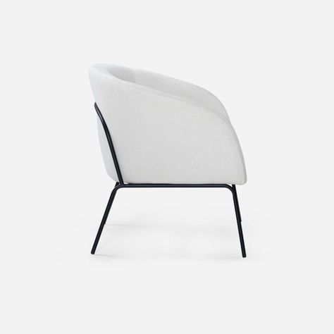 Poltrona Rosen Fulton Tela Blanco-2