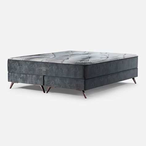 Box Spring Rosen Somnus 2 Plazas 150X200 Cm Base D. Pierre-0