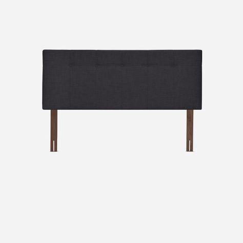 Cama Europea Classique+ King + Respaldo New Bennet Grafito-1