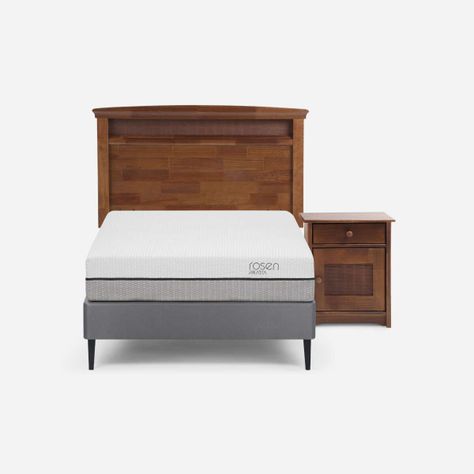 Cama Pratta 1,5 Plazas + Muebles Veneto-0