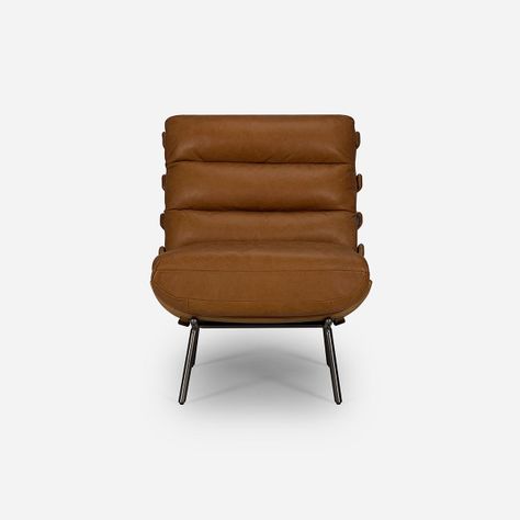 Poltrona Rosen Ponti Cuero Camel-1