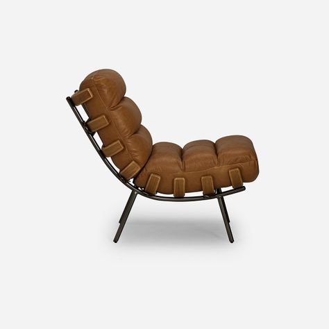 Poltrona Rosen Ponti Cuero Camel-2