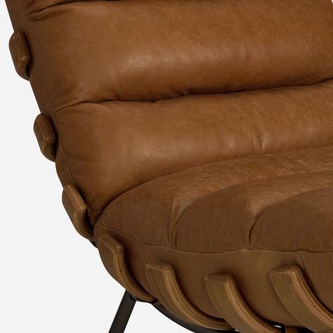 Poltrona Rosen Ponti Cuero Camel-3