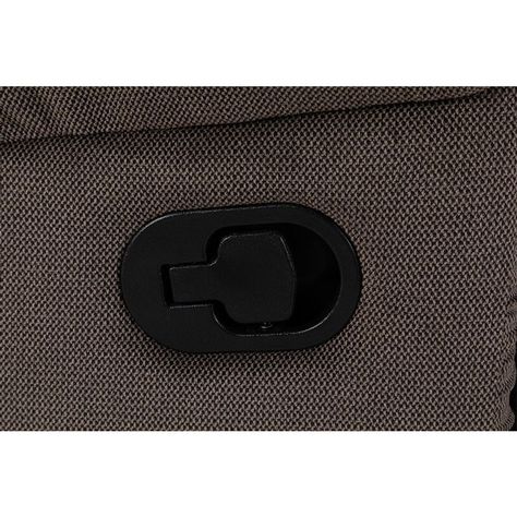 Sofá Reclinable Rosen Jarrie 3 Cuerpos Chex Manual Tela Gris-3