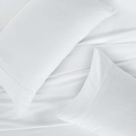 Sábana Rosen 300 Hilos Cáñamo-Algodón Blanco Super King-1