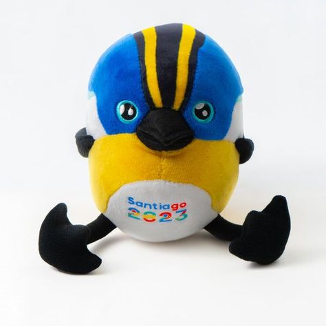 PELUCHE MASCOTA FIU JUEGOS SANTIAGO 2023 20CM-0