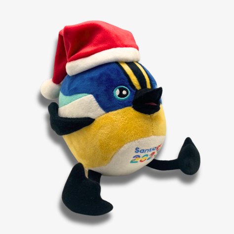 MASCOTA FIU JUEGOS SANTIAGO 2023 20CM ¡EDICIÓN NAVIDAD!-2