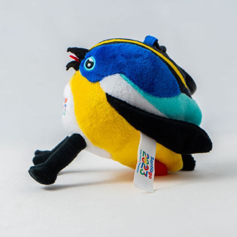 PELUCHE MASCOTA FIU JUEGOS SANTIAGO 2023 12CM-1