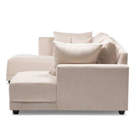 Seccional Doble Chaise Venneto Beige-5