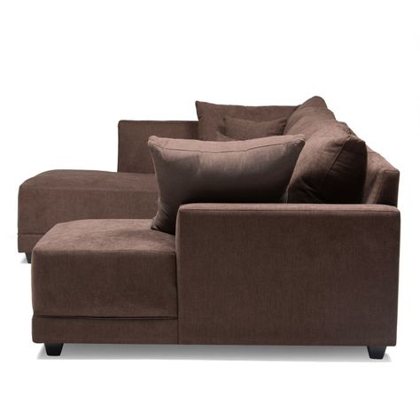 Seccional Doble Chaise Venneto Chocolate-4