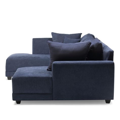 Seccional Doble Chaise Venneto Azul-6