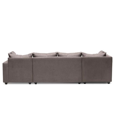 Seccional Doble Chaise Venneto Gris-6