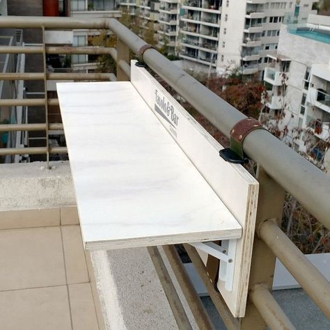 MESA PLEGABLE 100X34CM COLOR BLANCO-2
