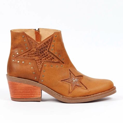 Botin Queen Caramelo-0