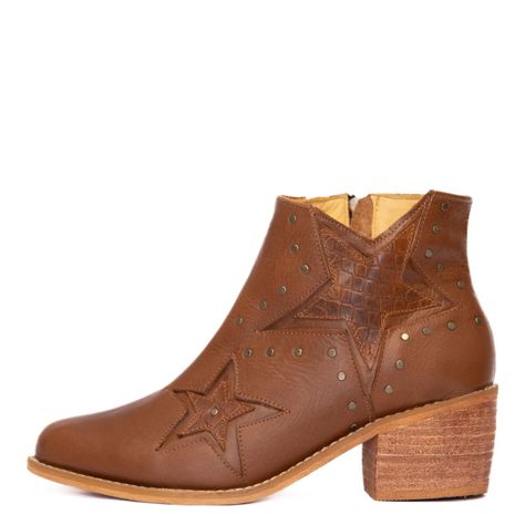 Botin Queen Caramelo-6